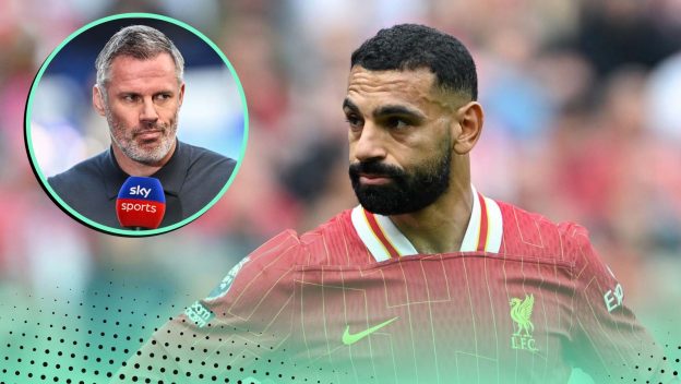 Jamie Carragher and Liverpool's Mo Salah