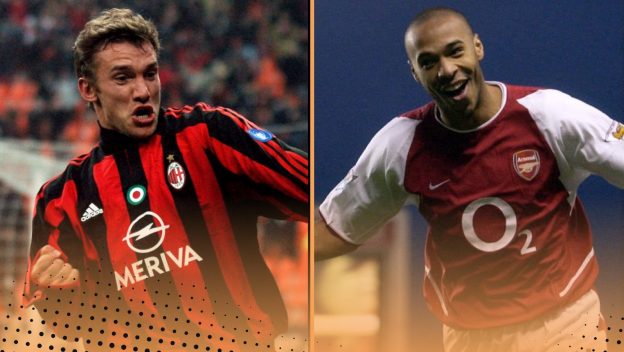 Two of Europe's most prolific strikers in the 2000s.