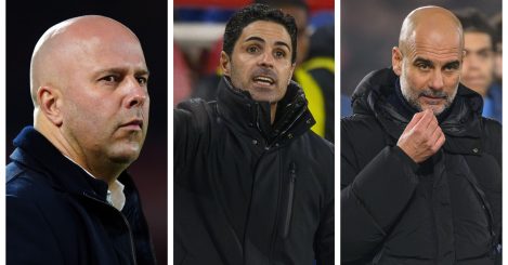 The Premier League top six head-to-head table of 2024-25 so far: Man City flying high…