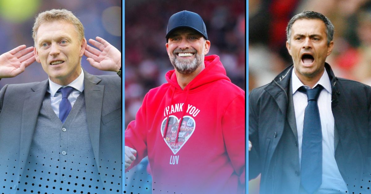 7 Premier League managers who left behind solid foundations for success featuring David Moyes, Jurgen Klopp, Jose Mourinho
