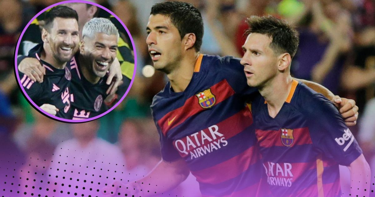 Luis Suarez Lionel Messi Barcelona Inter Miami Lionel Messi Favourite Team-Mates Where are they now?