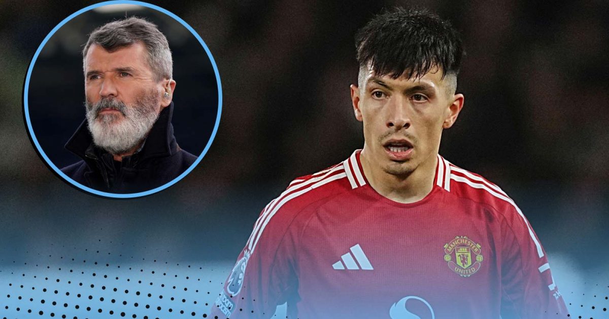 Roy Keane and Lisandro Martinez