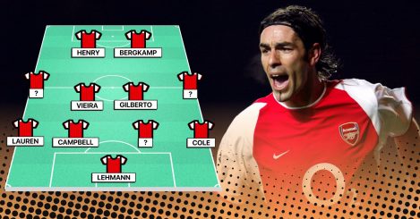 The 3 Arsenal players that Robert Pires believes would get into the best Invincibles XI