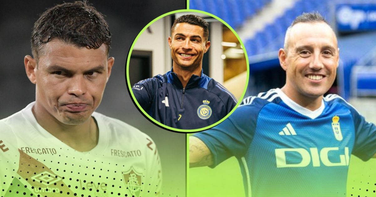 9 big-name footballers born before Cristiano Ronaldo still playing professionally in 2025 featuring Santi Cazorla and Thiago Silva