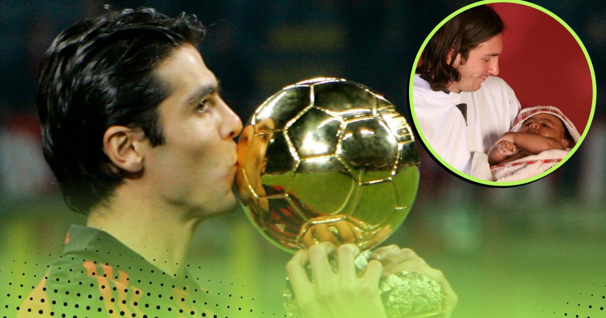 Kaka 2007 Ballon d'Or Lamine Yamal born Lionel Messi