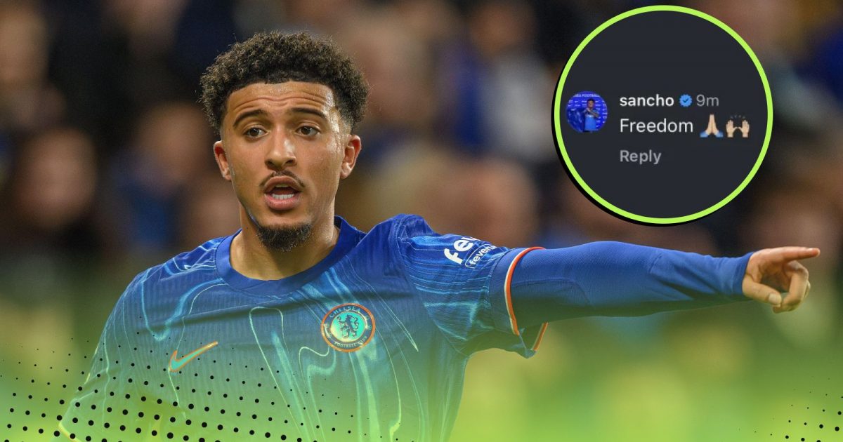 Jadon Sancho Manchester United Aimed Dig Marcus Rashford Freedom Manchester United comment