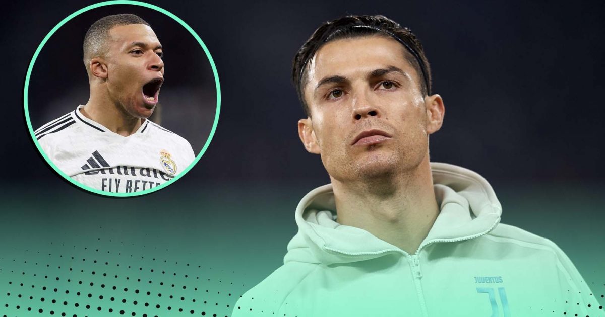 Kylian Mbappe and Cristiano Ronaldo