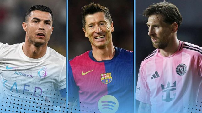 Comparing Robert Lewandowski’s stats after turning 30 with Lionel Messi and Cristiano Ronaldo