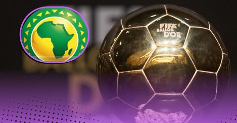The only two African footballers in history to make the Ballon d’Or podium