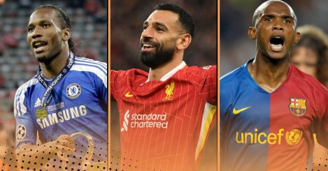 The top 10 African goalscorers in European Cup history: Salah, Drogba, Eto’o…