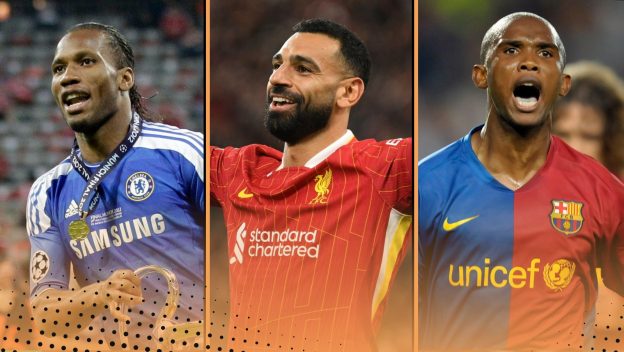 The top 10 African goalscorers in European Cup history: Salah, Drogba, Eto’o…