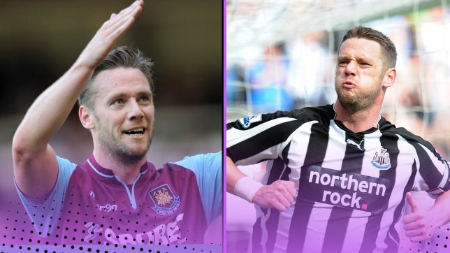 Fourteen men have played for the Hammers and the Toon.