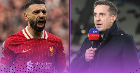 Charting how Liverpool’s 24-25 season has made Gary Neville lose his mind