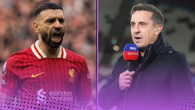 Charting how Liverpool’s 24-25 season has made Gary Neville lose his mind
