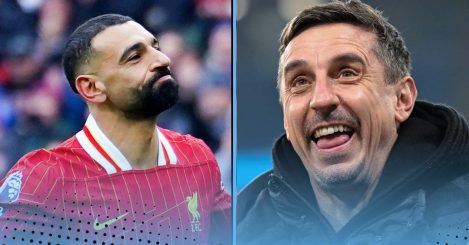 The 14 Premier League players Gary Neville rated above Salah in 2018
