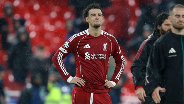 Liverpool reached the quarter-finals in 2025-26.