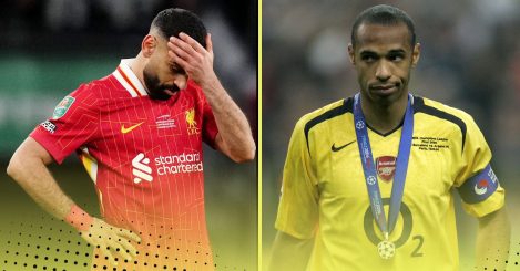 Comparing Mohamed Salah and Thierry Henry’s surprisingly poor records in cup finals
