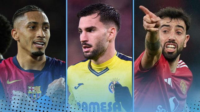 The top 10 chance creators in Europe’s five major leagues in 2024-25: Raphinha, Salah, Palmer…