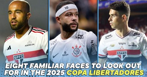 8 familiar faces to look out for in the 2025 Copa Libertadores: Oscar, Depay…