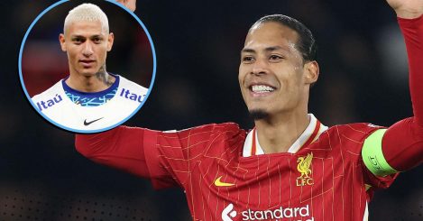 Where are they now? The 3 defenders better than Van Dijk according to Richarlison in 2020