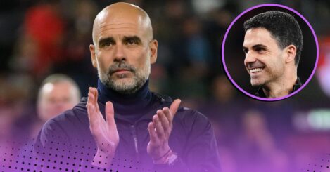 Mikel Arteta one of only SIX managers that have ever finished ahead of Pep Guardiola
