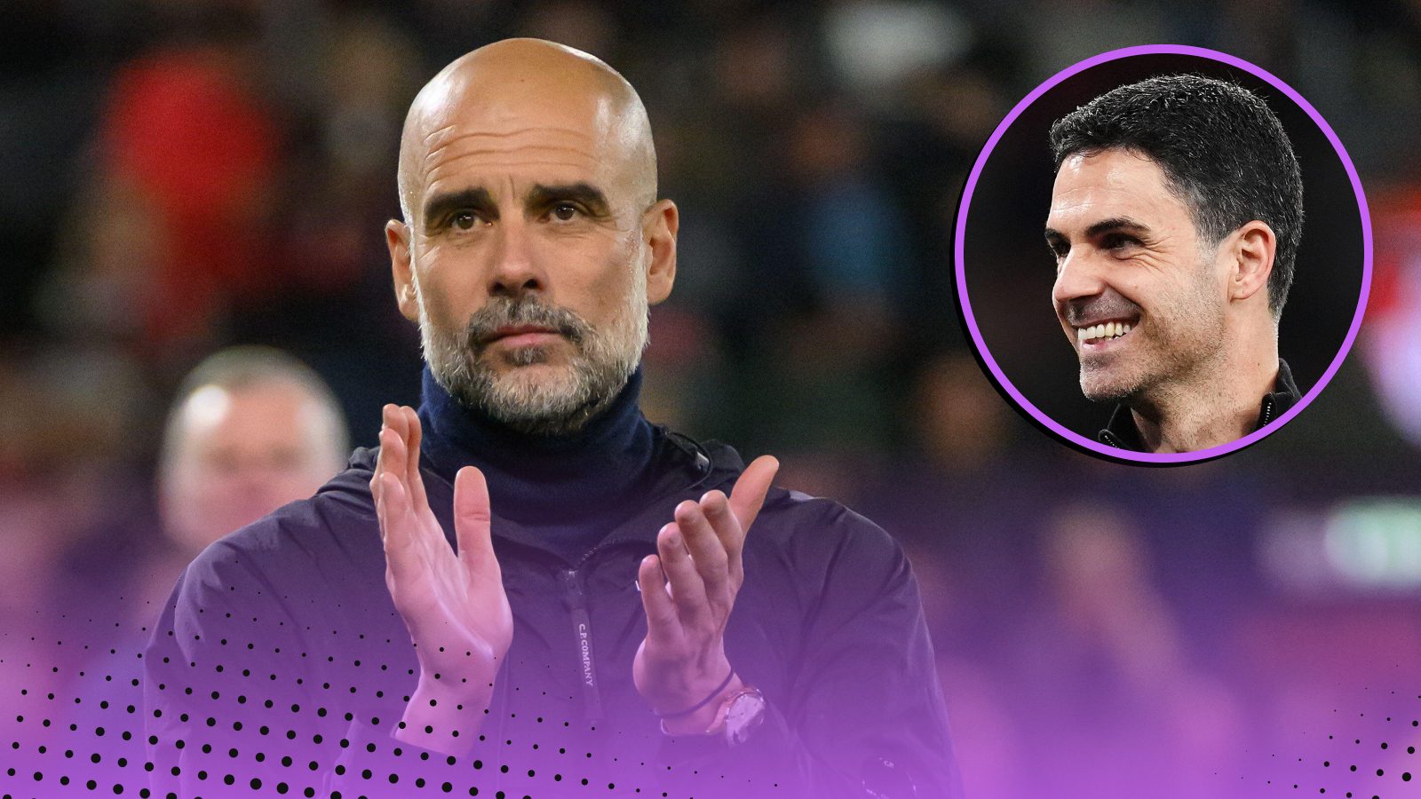 Pep Guardiola Mikel Arteta Finish Ahead of Arsenal
