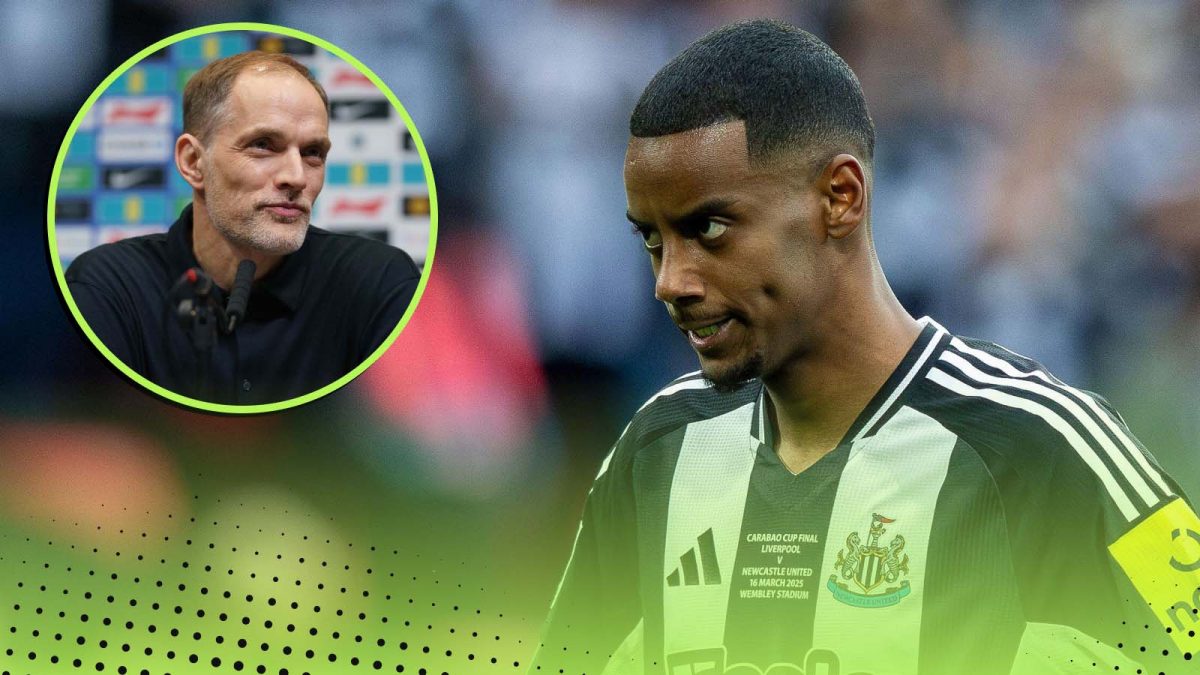 Thomas Tuchel and Alexander Isak