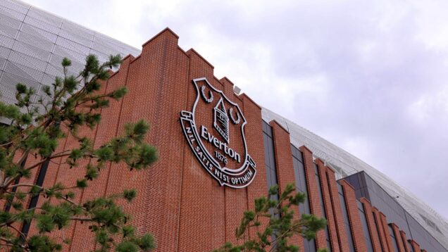 Everton's new stadium is one of the biggest in England.