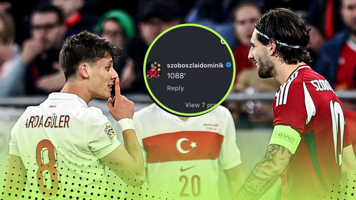 Liverpool midfielder Dominik Szoboszlai Instagram comment response Real Madrid starlet Arda Guler Turkey Hungary