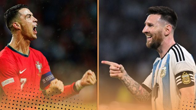 Comparing Lionel Messi and Cristiano Ronaldo's international records after turning 30