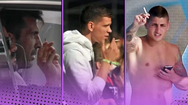 9 top footballers we can’t believe are smokers: Szczesny, Verratti, Buffon…