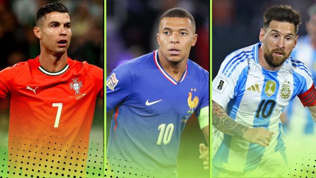 Kylian Mbappe compared to Cristiano Ronaldo and Lionel Messi after 500 games