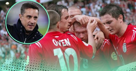 Gary Neville names the unconvential XI that would’ve fixed England’s Golden Generation woes