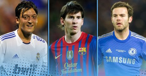 The 10 players with the most assists in a single season since 2000: Messi, Olise…
