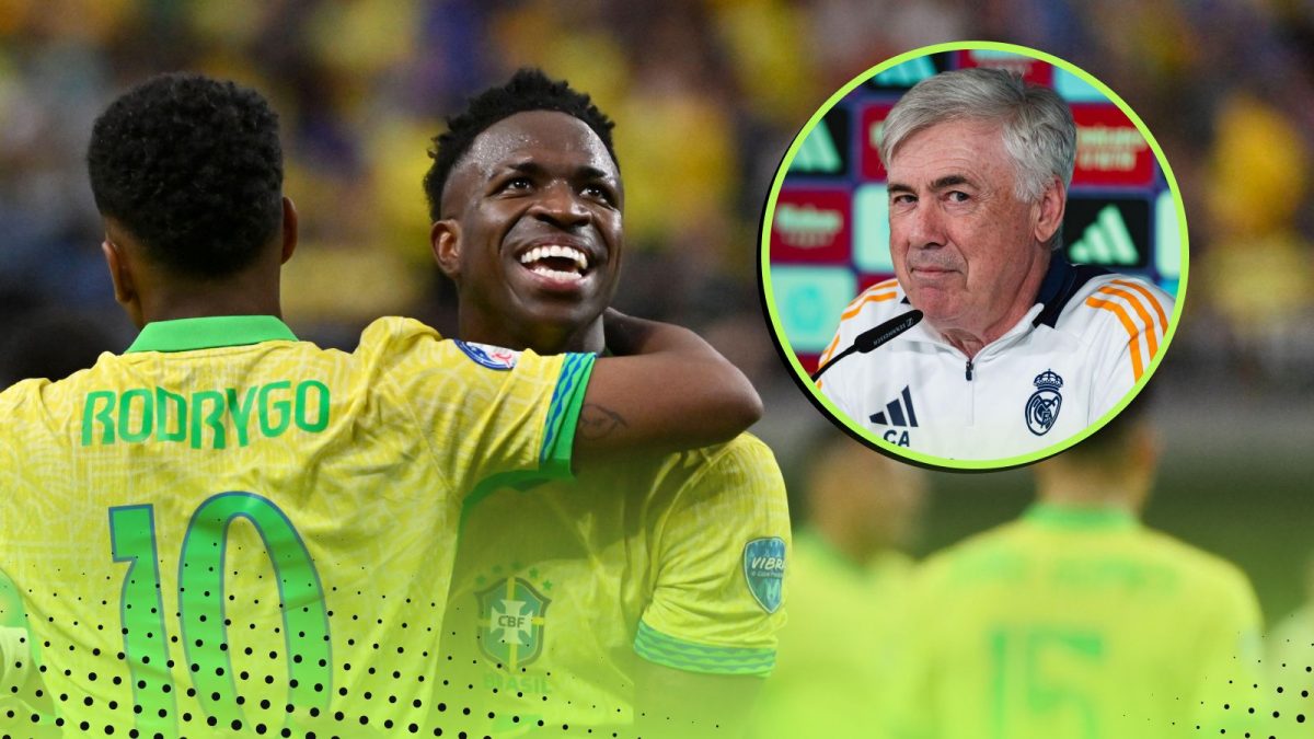 Carlo Ancelotti Vinicius Junior Rodrygo Next Brazil manager job vacancy