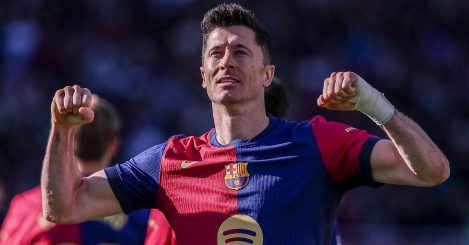 7 insane records Robert Lewandowski has broken for Barcelona this season