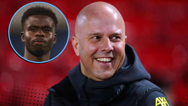 Bukayo Saka, Arne Slot