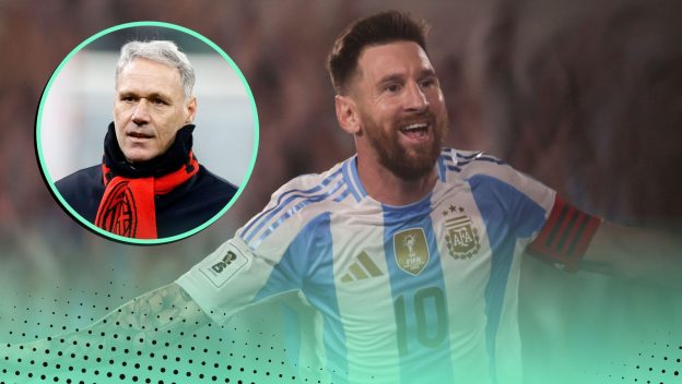 The 6 players Van Basten considers in the GOAT debate alongside Lionel Messi