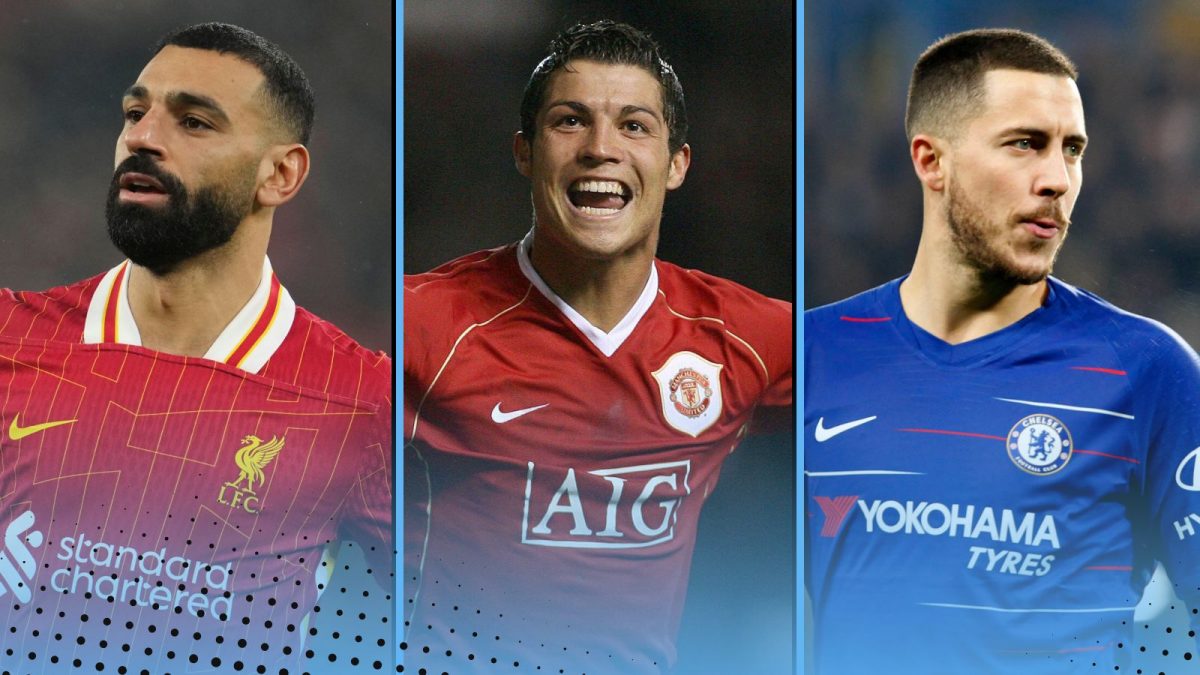 Salah, Ronaldo and Hazard