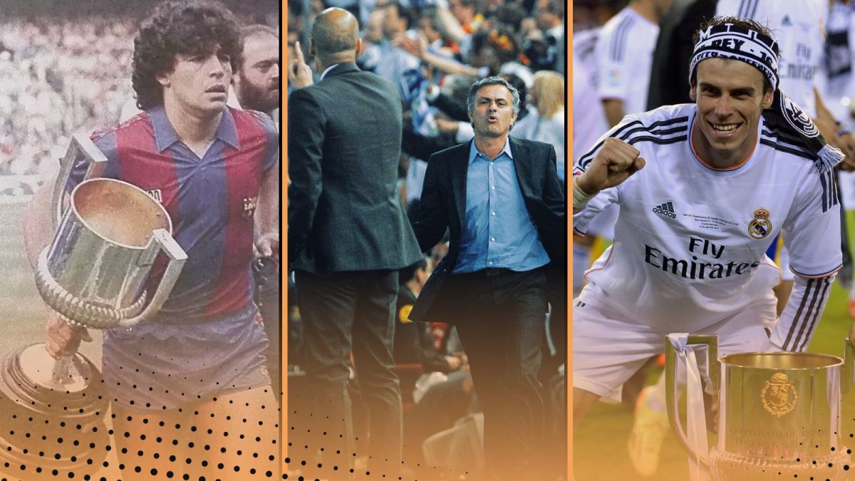 Barcelona Real Madrid El Clasico Copa Del Rey Finals