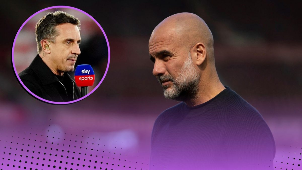 Pep Guardiola crimes against football Gary Neville