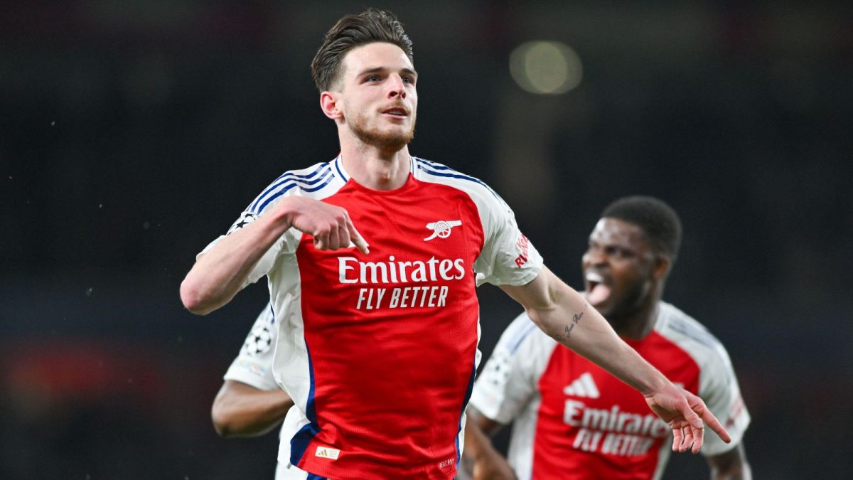 Declan Rice scored two incredible free-kicks as Arsenal swatted Madrid aside.