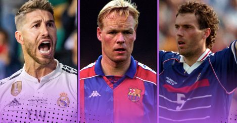The top 10 goalscoring defenders of all time: Ramos, Koeman, Blanc…