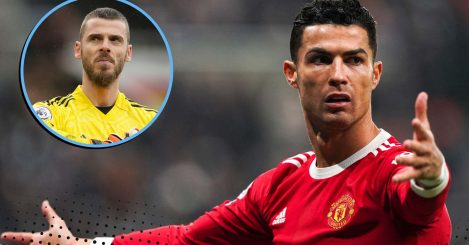 David de Gea names his 5 best Man Utd teammates including Cristiano Ronaldo