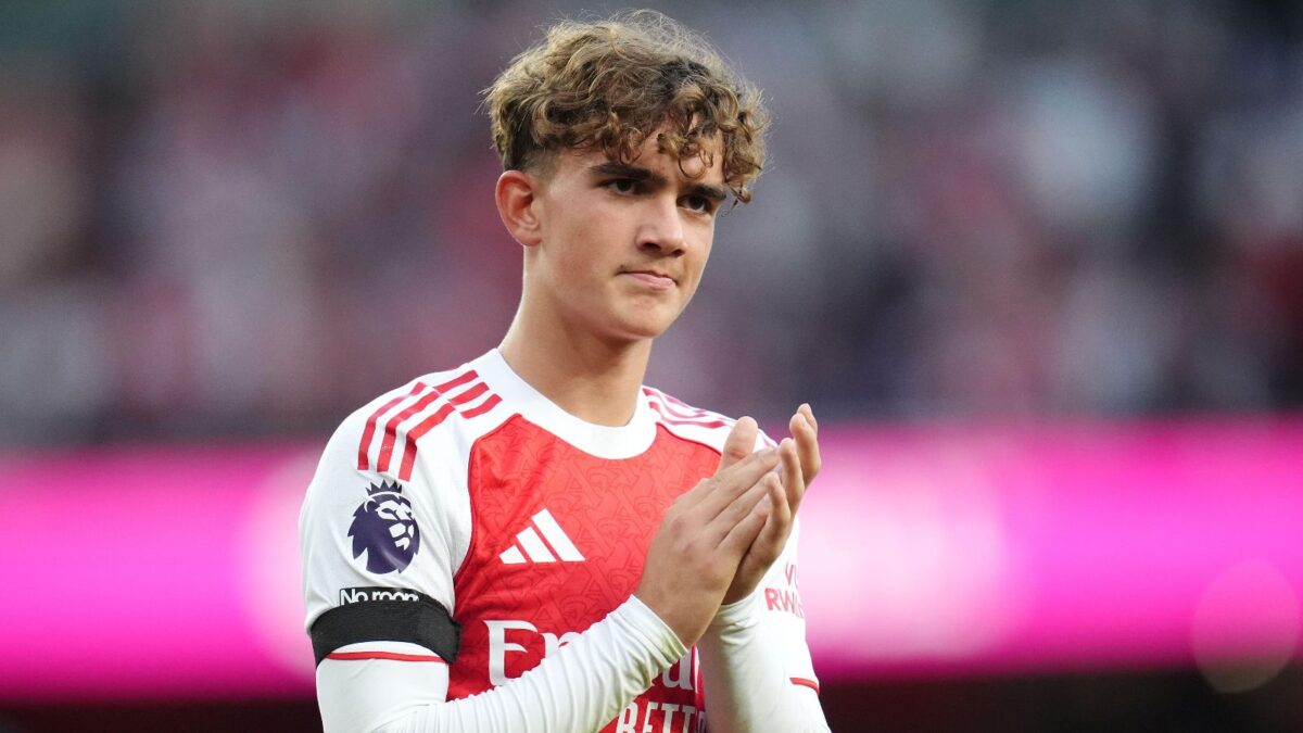 This 15-year-old made his Arsenal debut in August 2025.