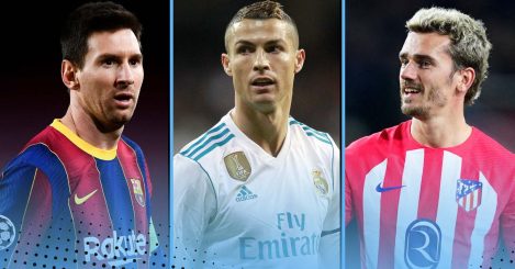 The top 10 scorers in Copa del Rey since 2000: Messi, Ronaldo, Suarez…