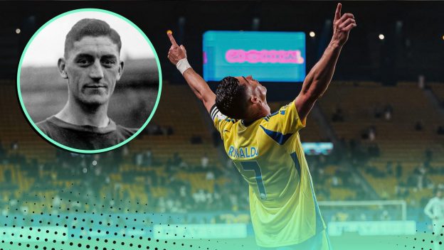 Cristiano Ronaldo all-time goalscoring charts Ronnie Rooke Arsenal legend