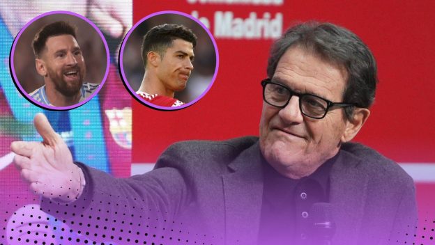 Fabio Capello Lionel Messi Cristiano Ronaldo greatest players in football history three names
