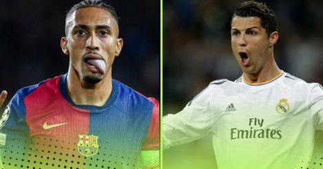 Comparing Raphinha’s 2024-25 Champions League record with Cristiano Ronaldo’s best-ever season