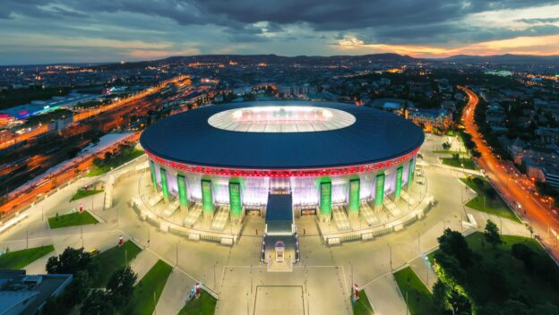 The stadium for the 2026 Champions League final.